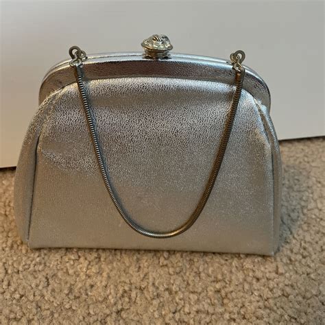 1950s Silver Purse 